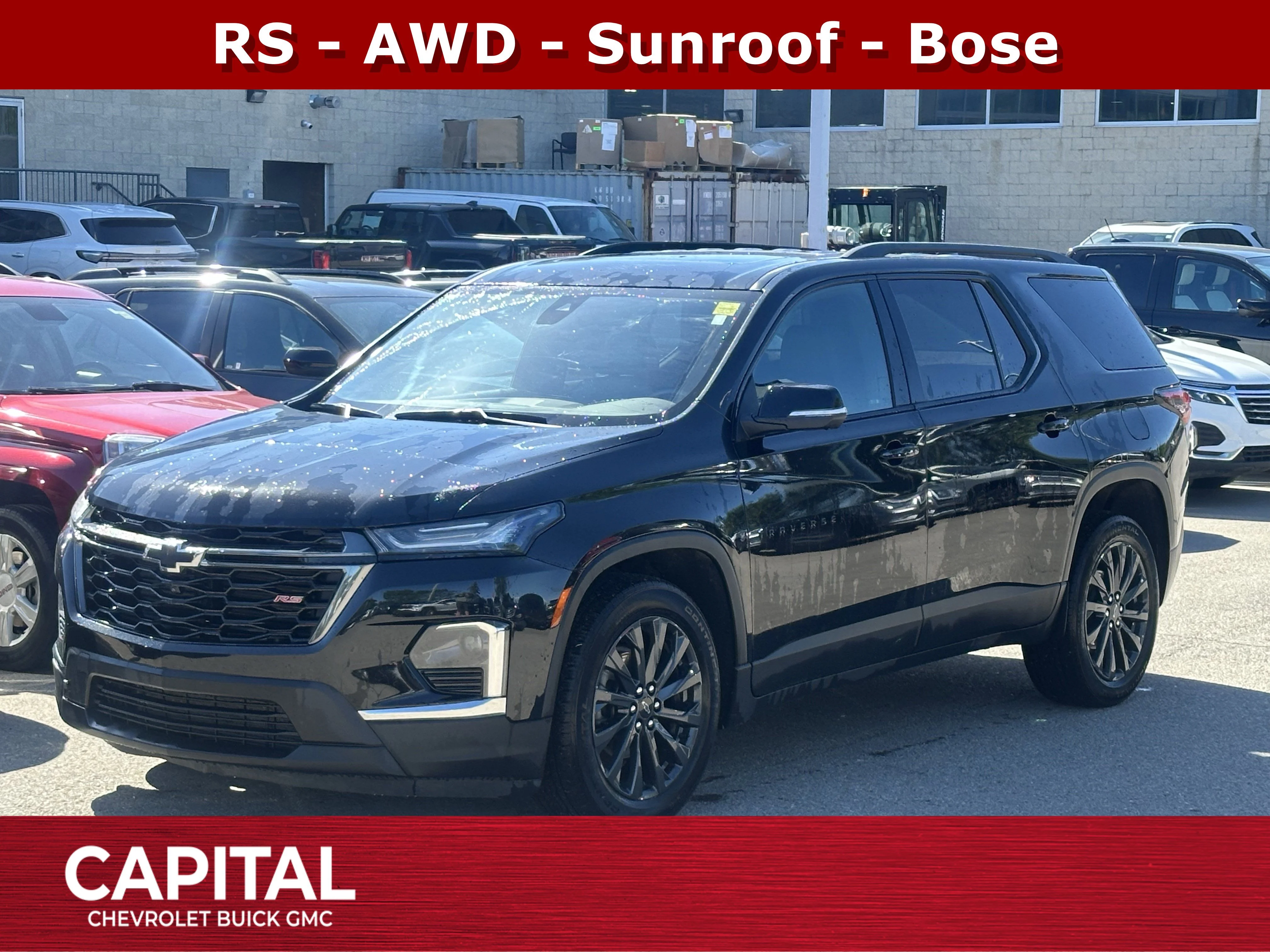 Used 2023 Black Chevrolet RS image 1