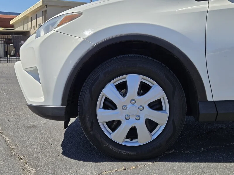 Used 2017 White Toyota LE image 6