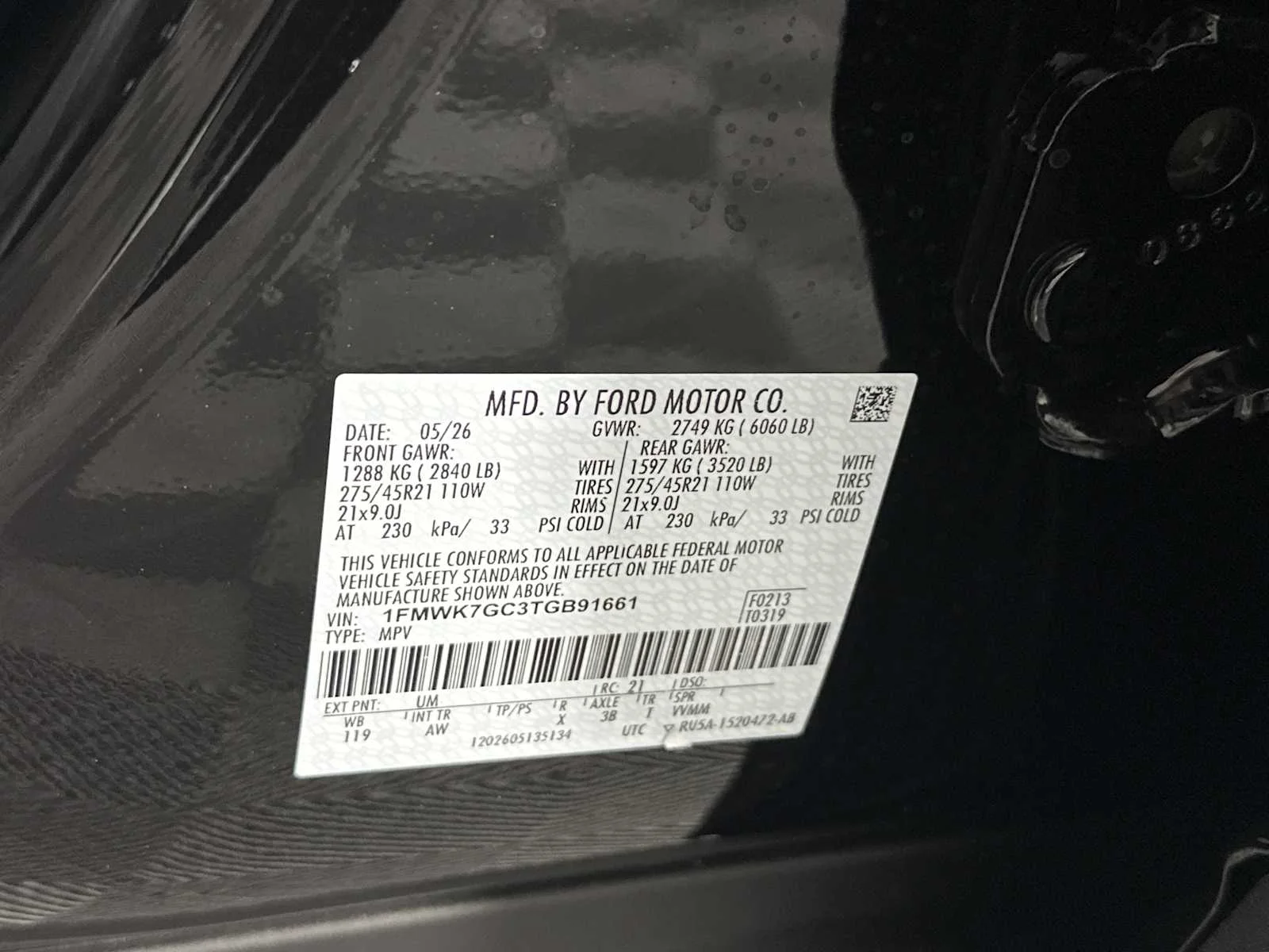 New 2026 Agate Black Metallic Ford ST image 34