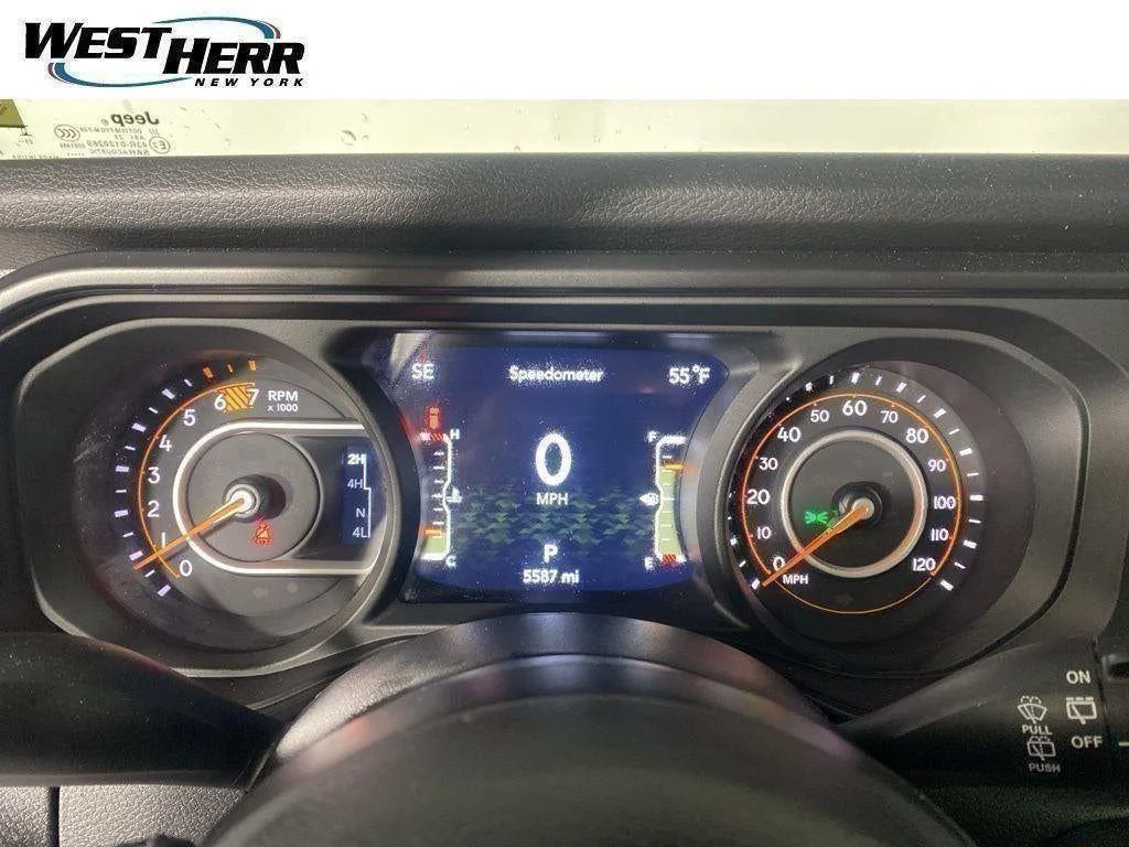 Used 2026 Bright White Clearcoat Jeep Sport S image 2