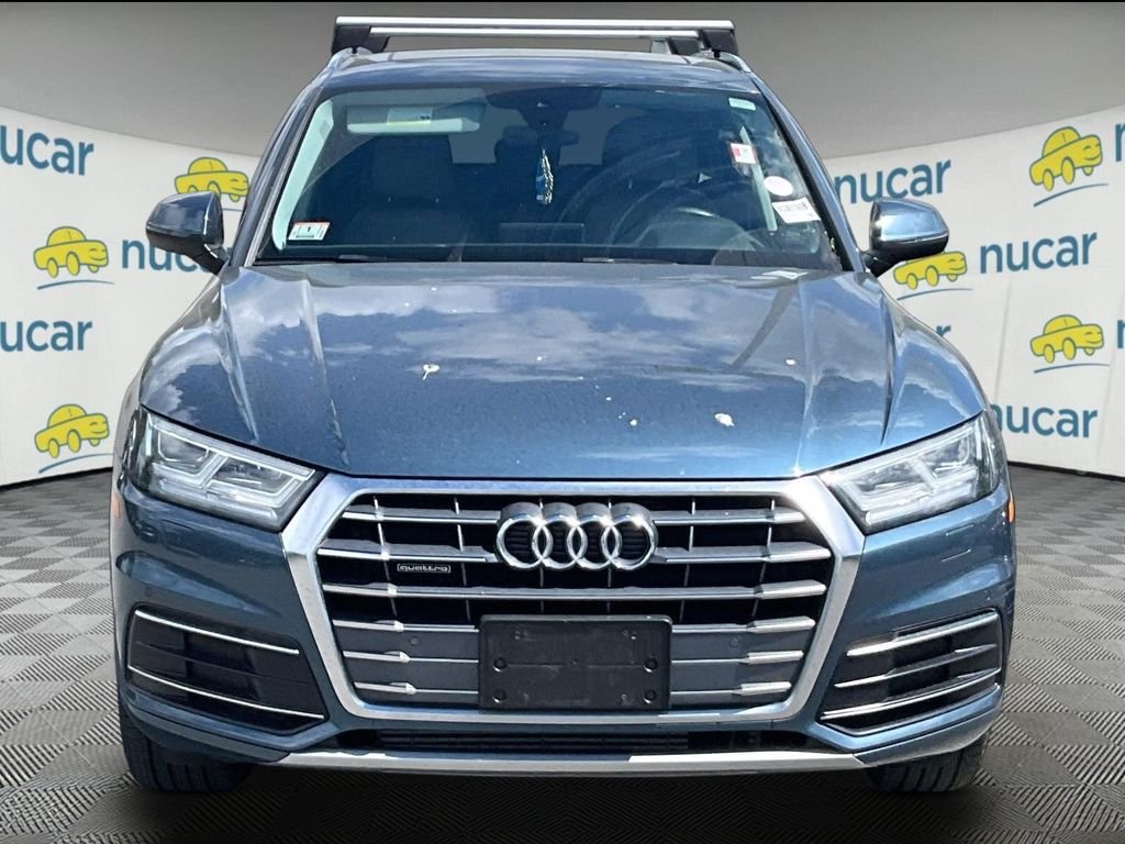 Used 2018 Blue Audi 2.0T image 2