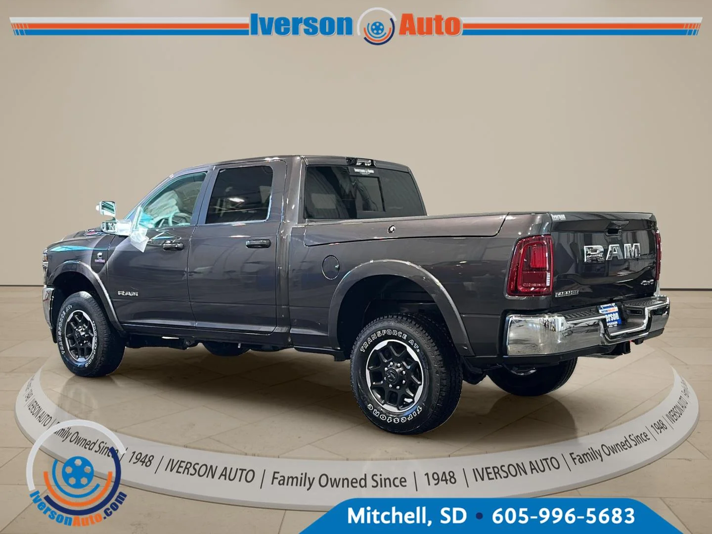 New 2027 Granite Crystal Metallic Clear-Coat Exterior Paint RAM Laramie image 5