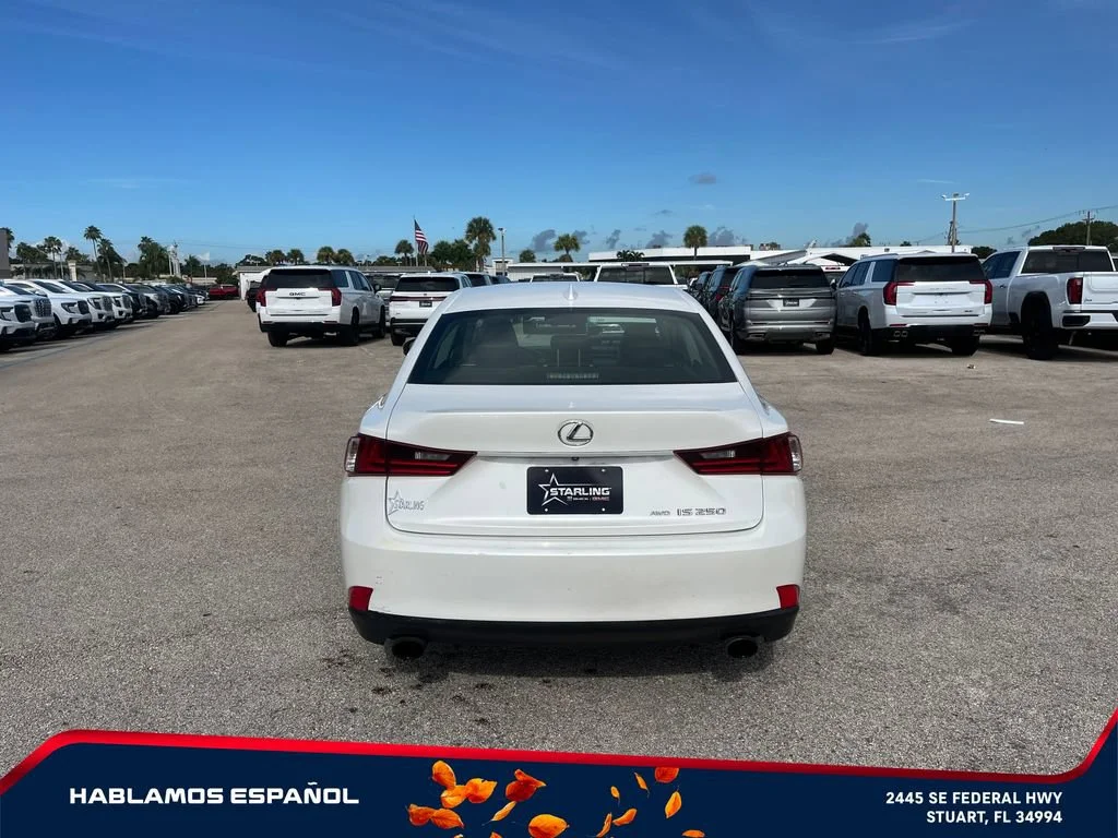 Used 2015 White Lexus 4dr Sport Sdn AWD image 6