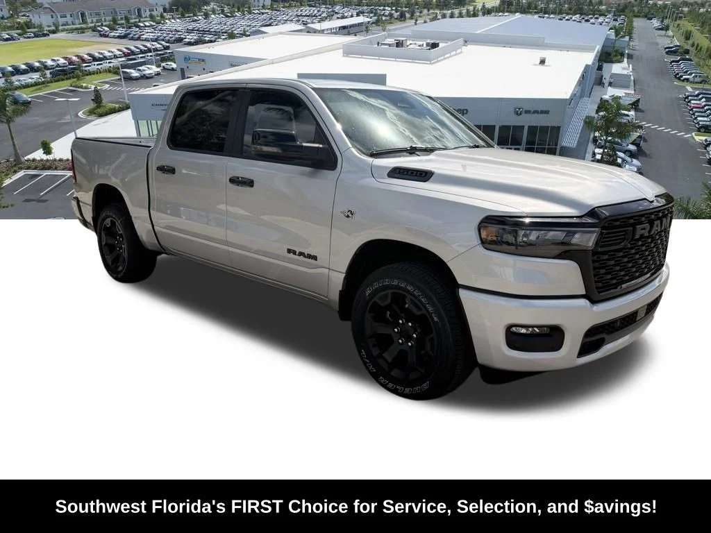 New 2026 Silver Zynith Exterior Paint RAM Big Horn/Lone Star image 2