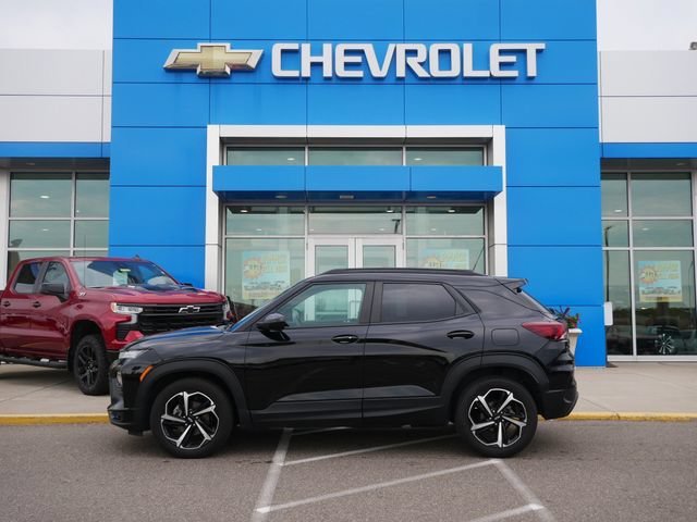 Used 2022 Chevrolet Trailblazer RS with VIN KL79MTSL5NB012707 for sale in Roseville, Minnesota