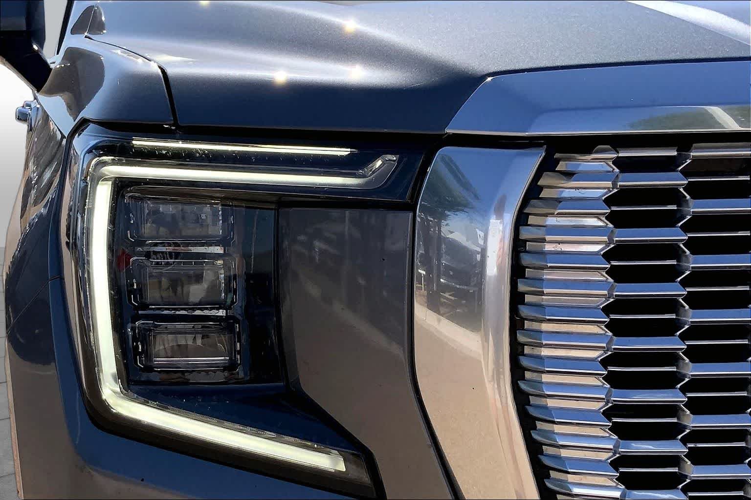 Used 2022 Satin Steel Metallic GMC Denali image 28