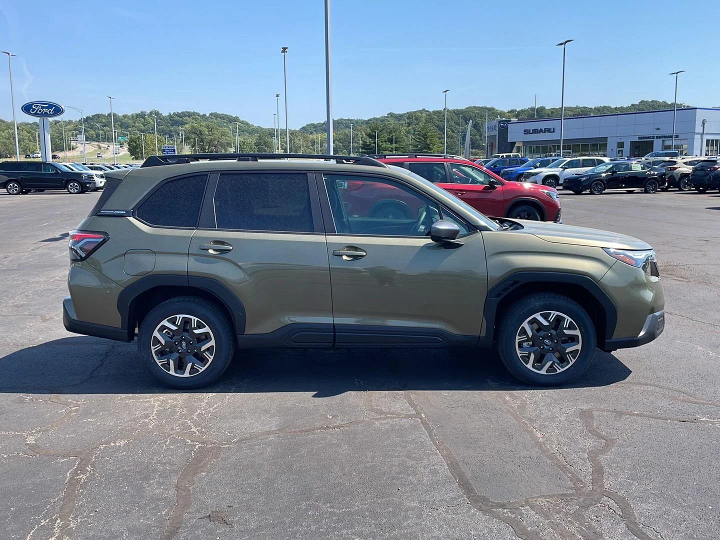 New 2026 Autumn Green Metallic Subaru Premium image 6