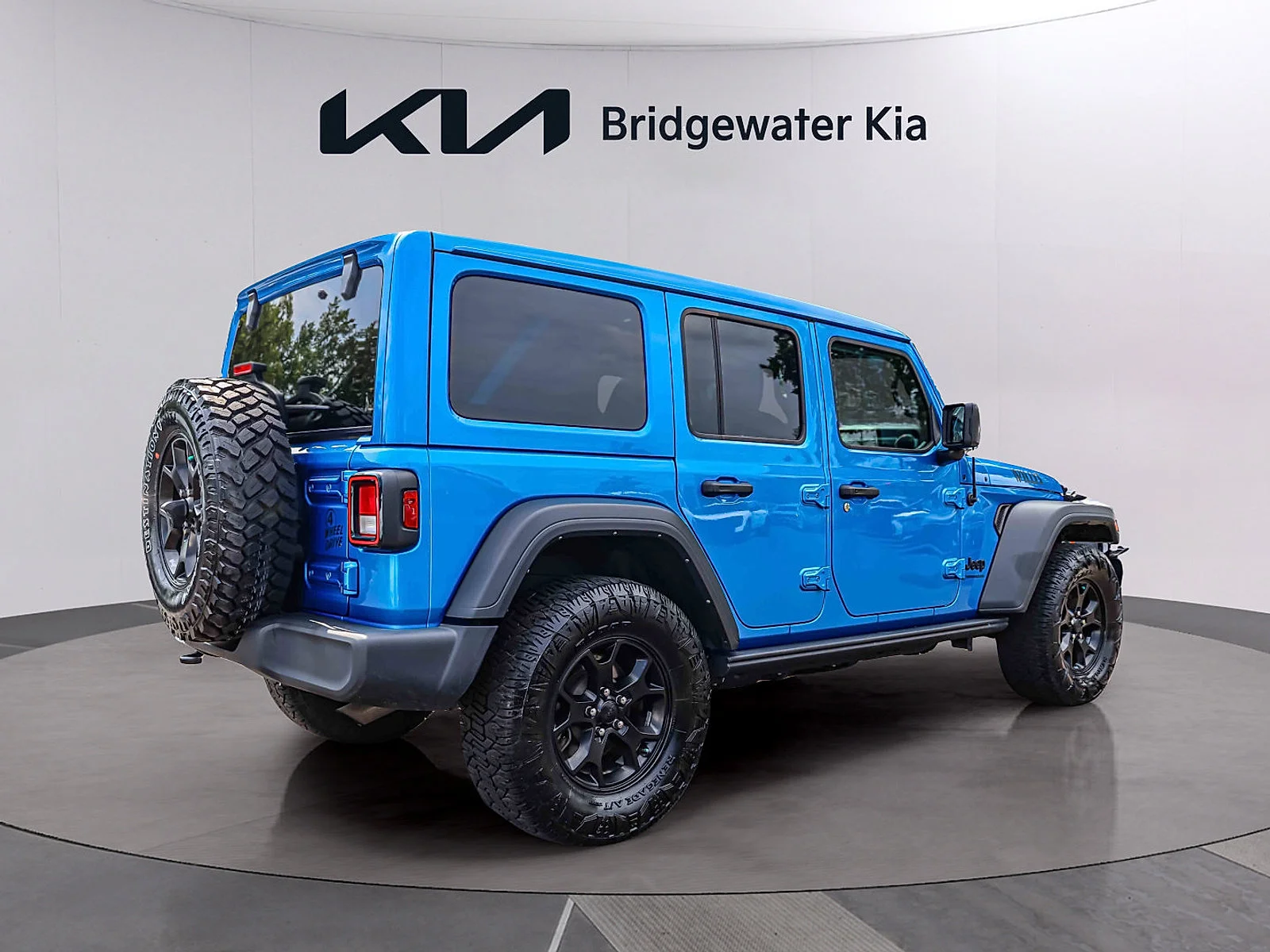 Used 2023 Hydro Blue Pearlcoat Jeep Willys image 6