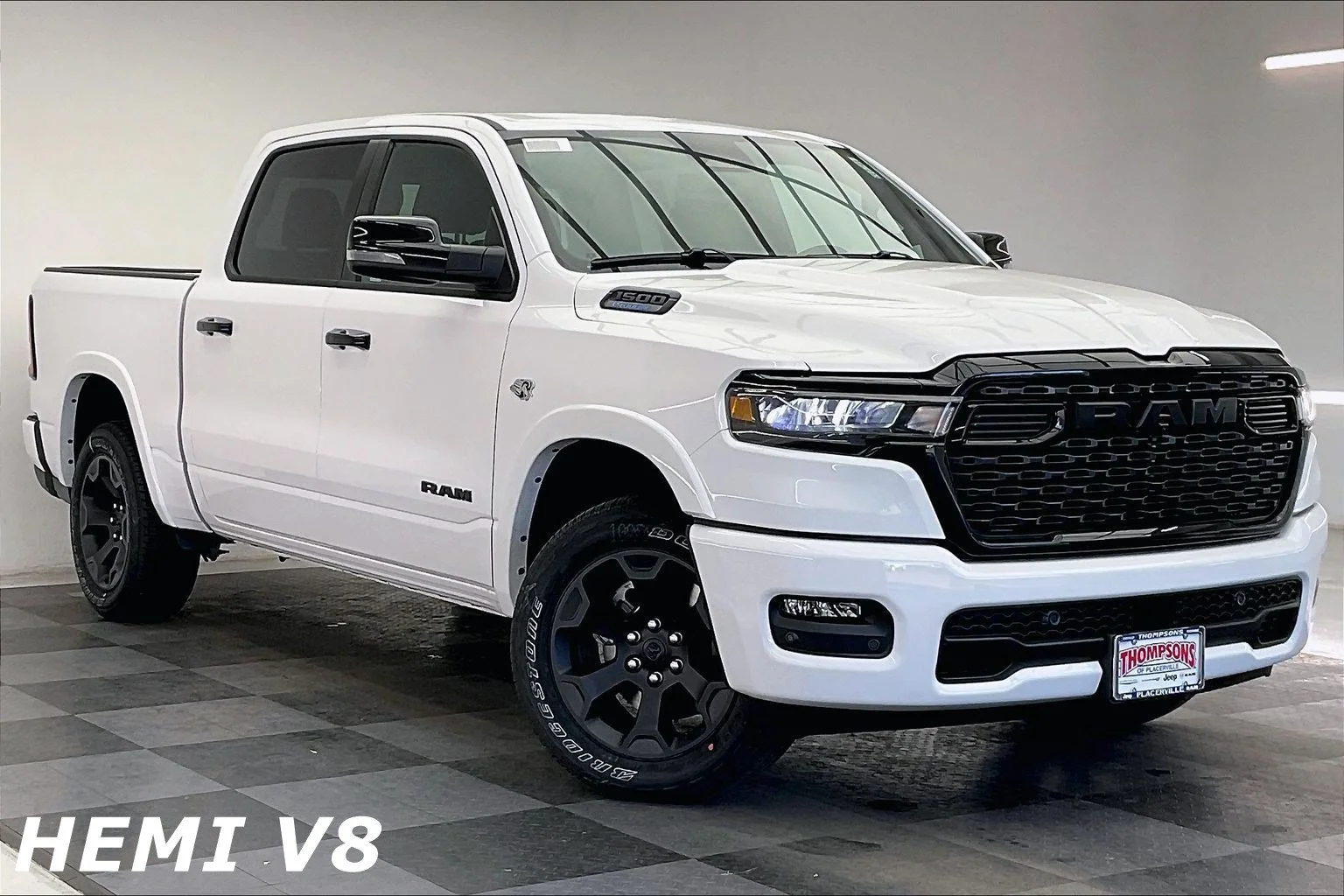 New 2026 Bright White Clearcoat RAM Big Horn image 1