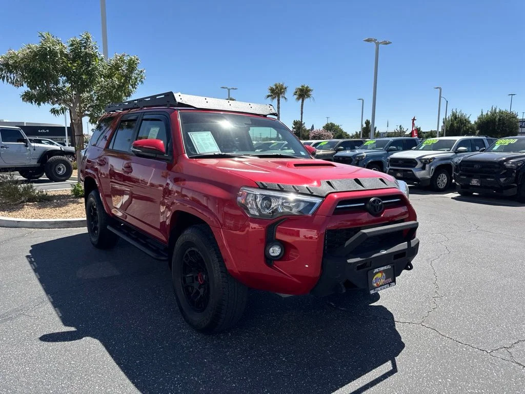 Certified Used 2024 Red Toyota TRD Off-Road Premium image 4