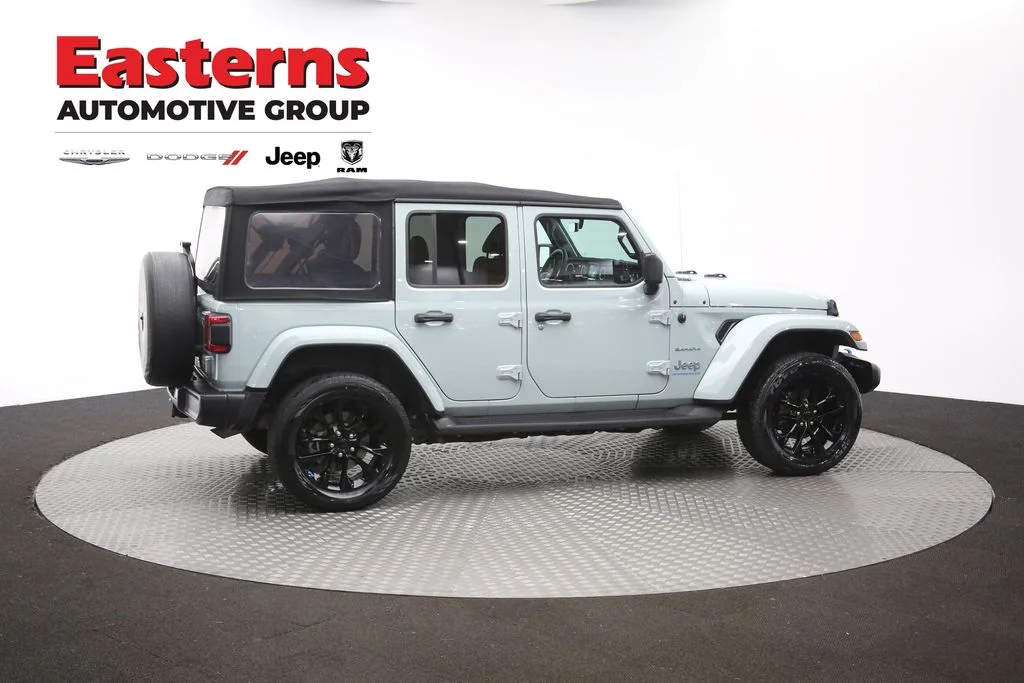 Used 2023 Gray Jeep Sahara 4xe image 42