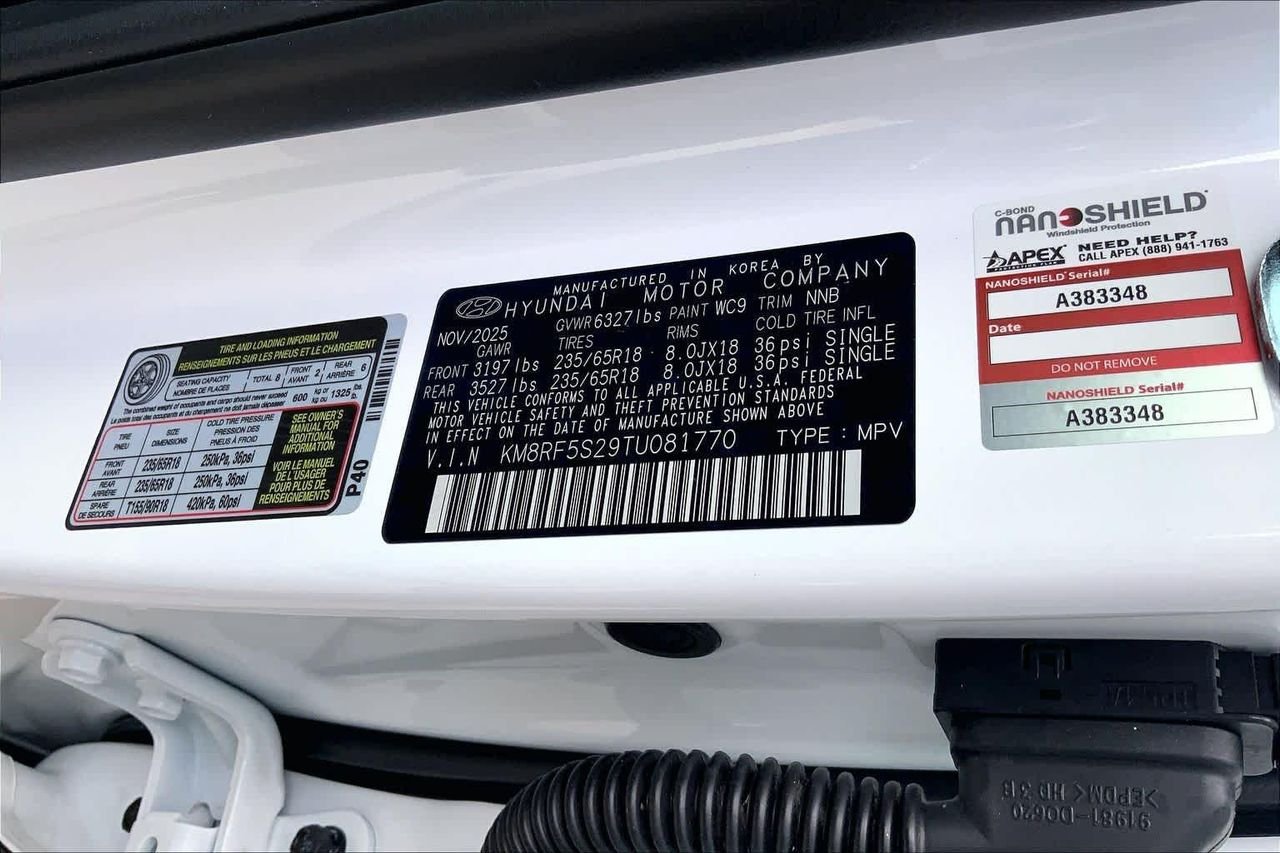 New 2026 Creamy White Pearl Hyundai SE FWD image 19