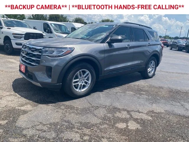 New 2026 Carbonized Gray Metallic Ford Active image 3