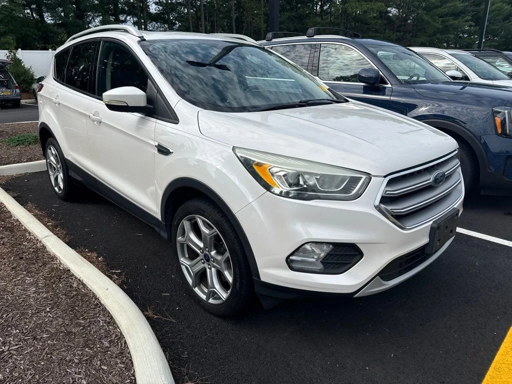 Used 2017 White Ford Titanium image 1