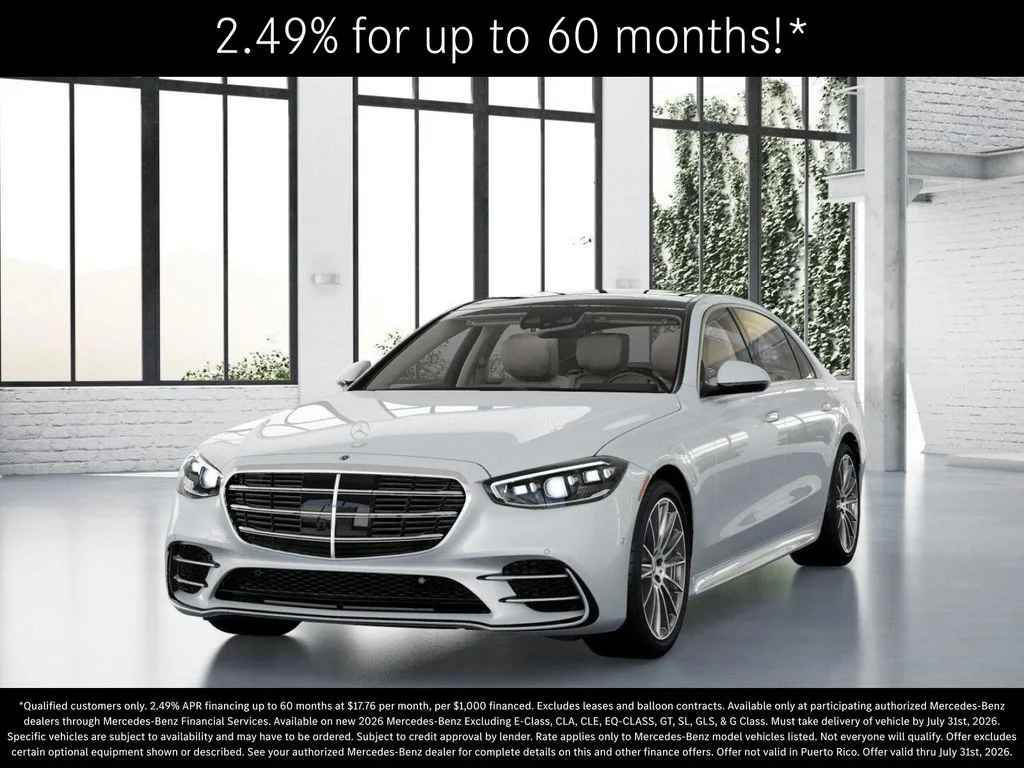 New 2026 MANUFAKTUR Moonlight White Metallic Mercedes-Benz S 500 image 41