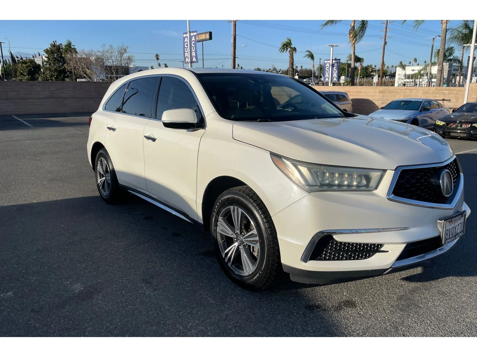 Used 2018 White Diamond Pearl Acura 3.5L (A9) image 7