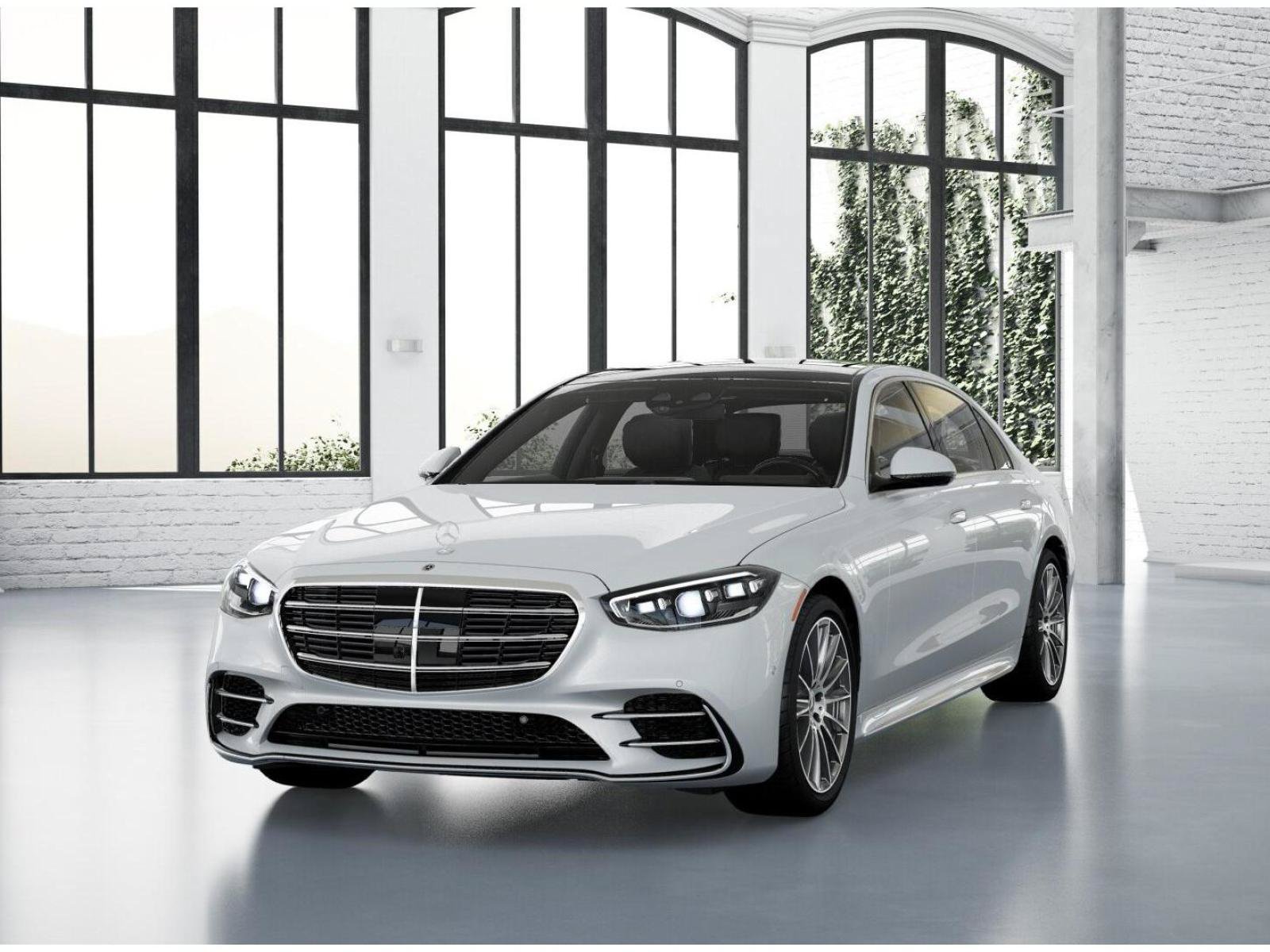 New 2026 MANUFAKTUR Moonlight White Metallic Mercedes-Benz S 580 image 41