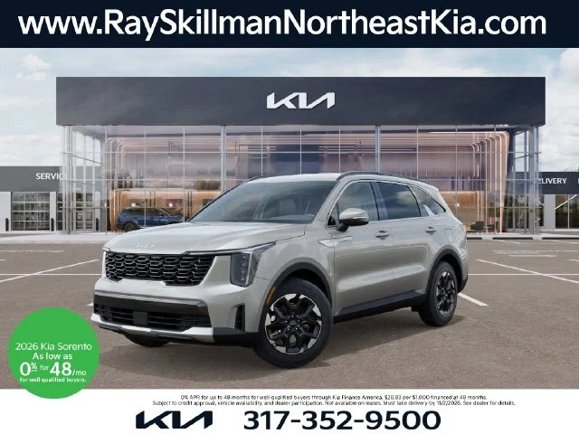 New 2026 Ivory Silver Kia S image 1