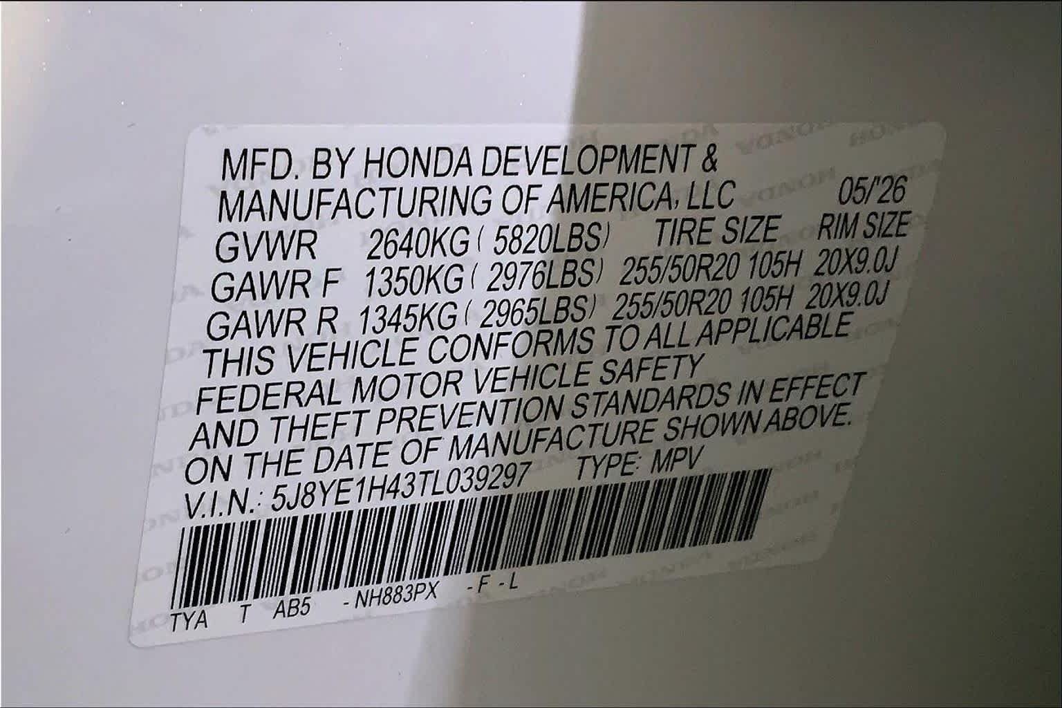 New 2026 Platinum White Pearl Acura With Technology Package image 13