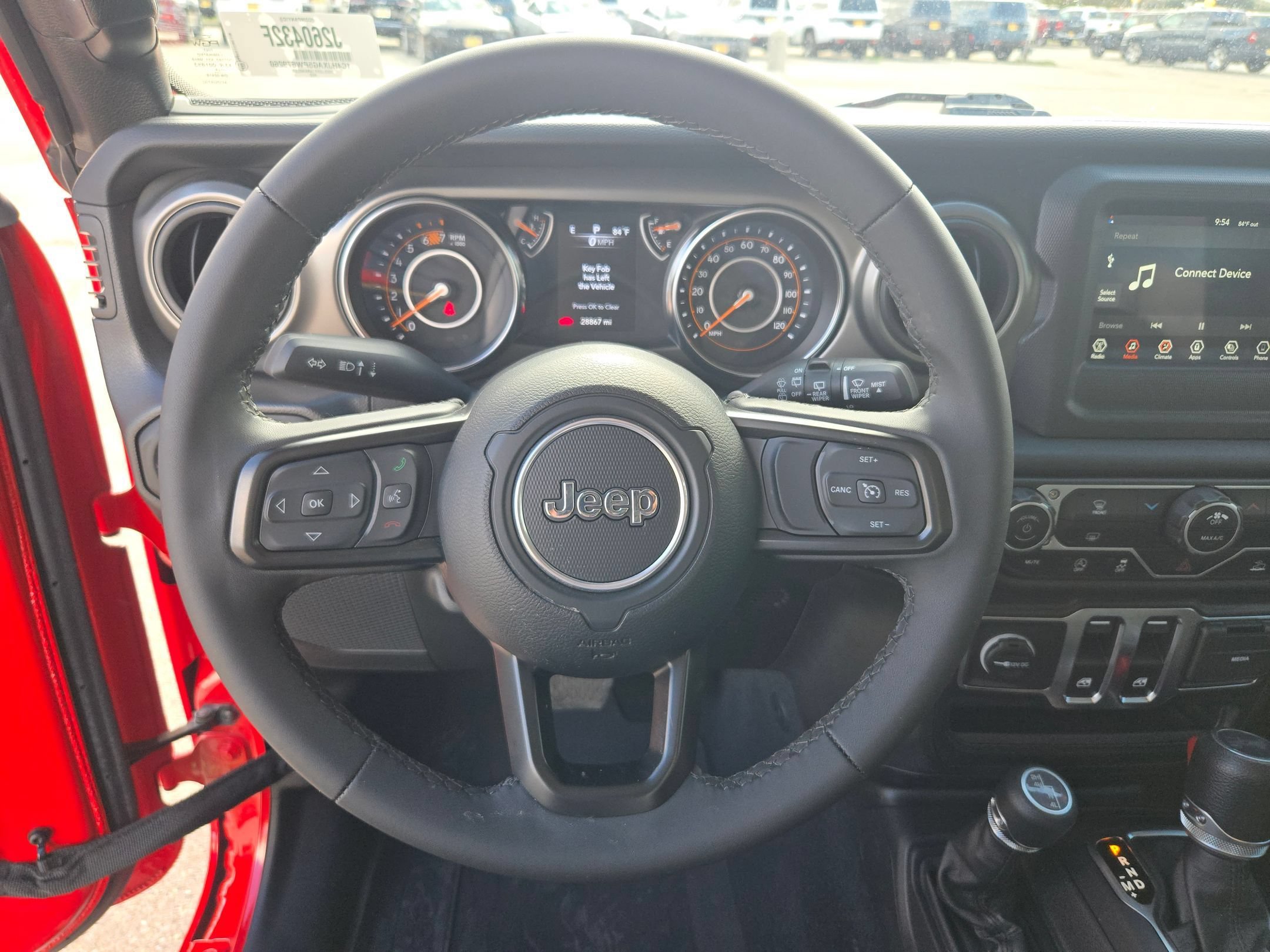 Used 2023 Firecracker Red Clearcoat Jeep Sport S image 18