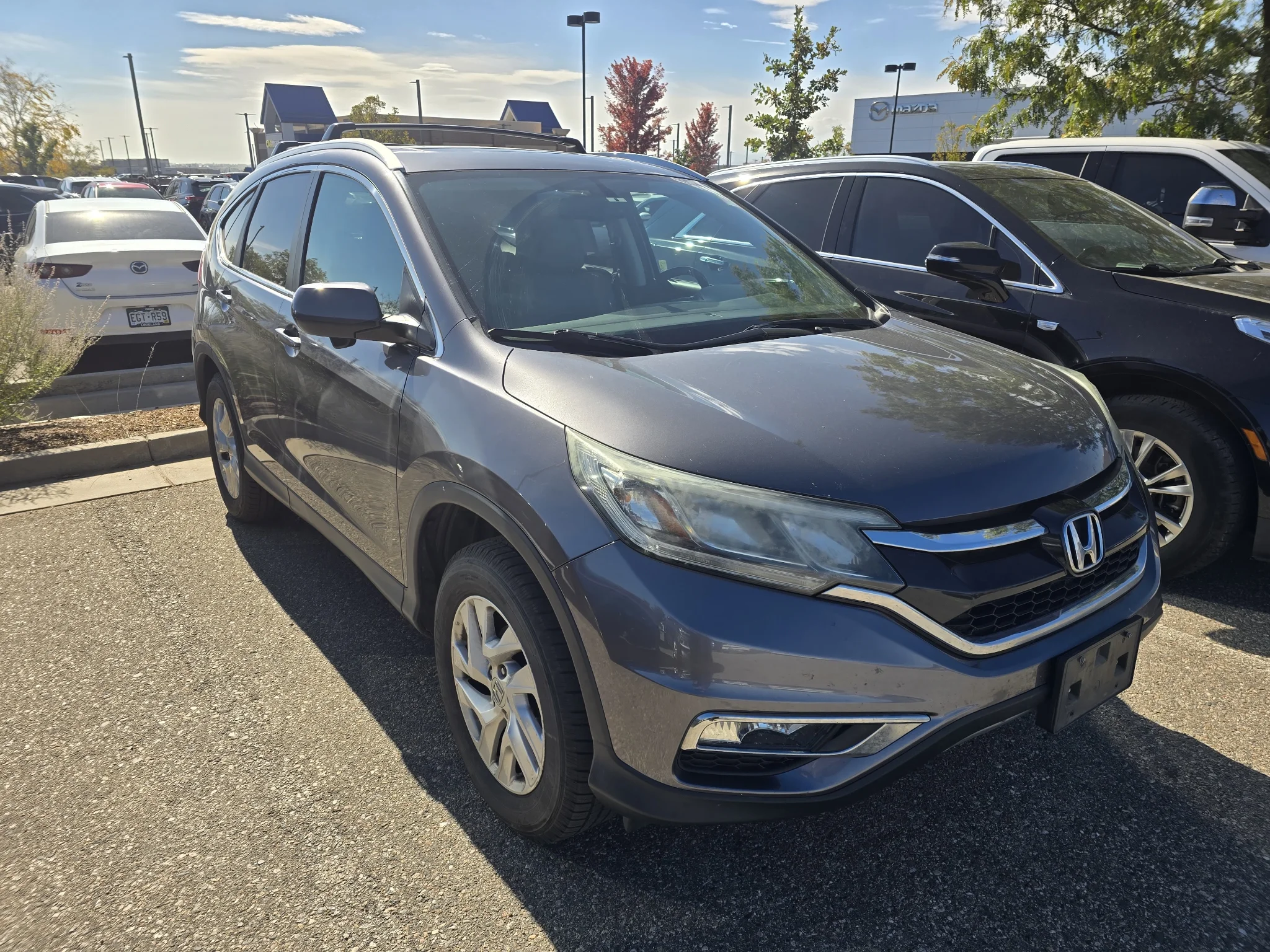 Used 2015 Modern Steel Metallic Honda EX-L image 7