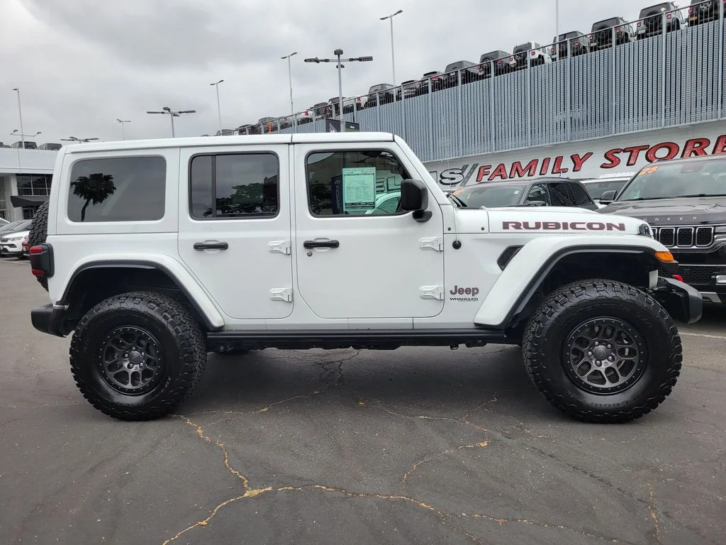 Used 2021 White Jeep Unlimited Rubicon image 33