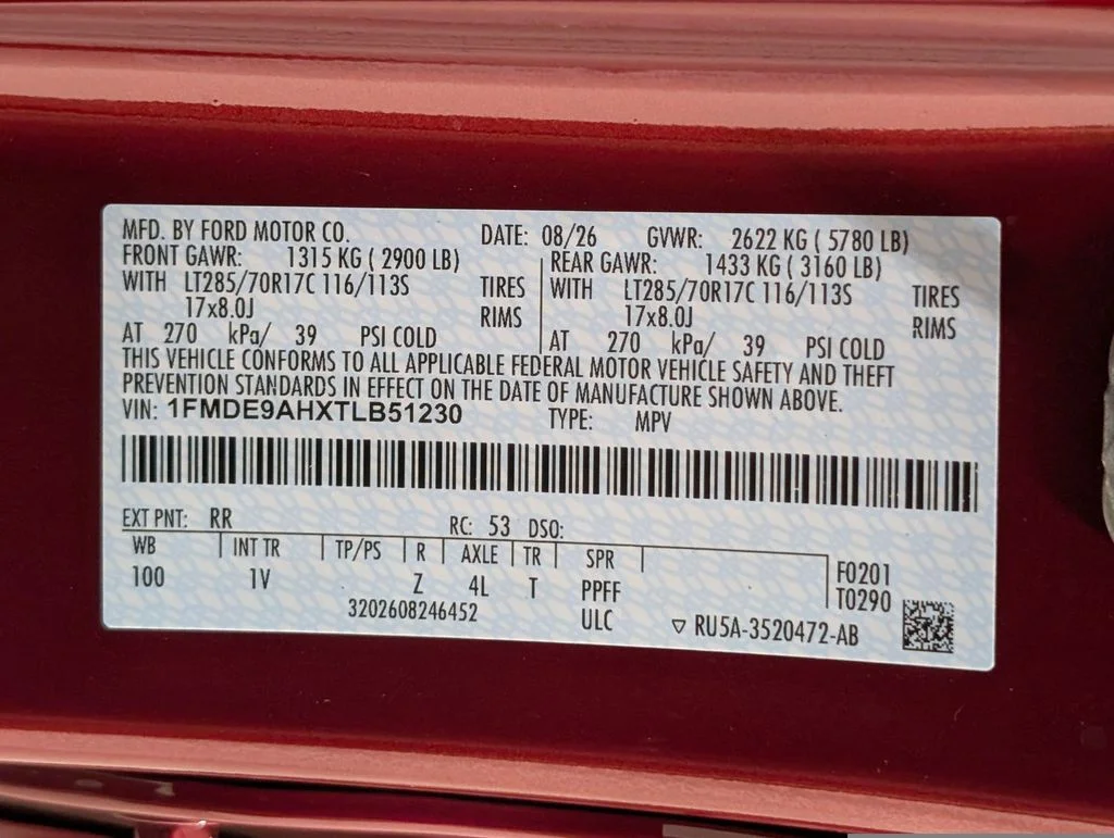 New 2026 Ruby Red Metallic Tinted Clearcoat Ford Badlands® image 22