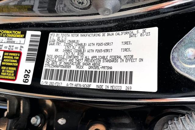 Certified Used 2023 BLACK Toyota  image 31