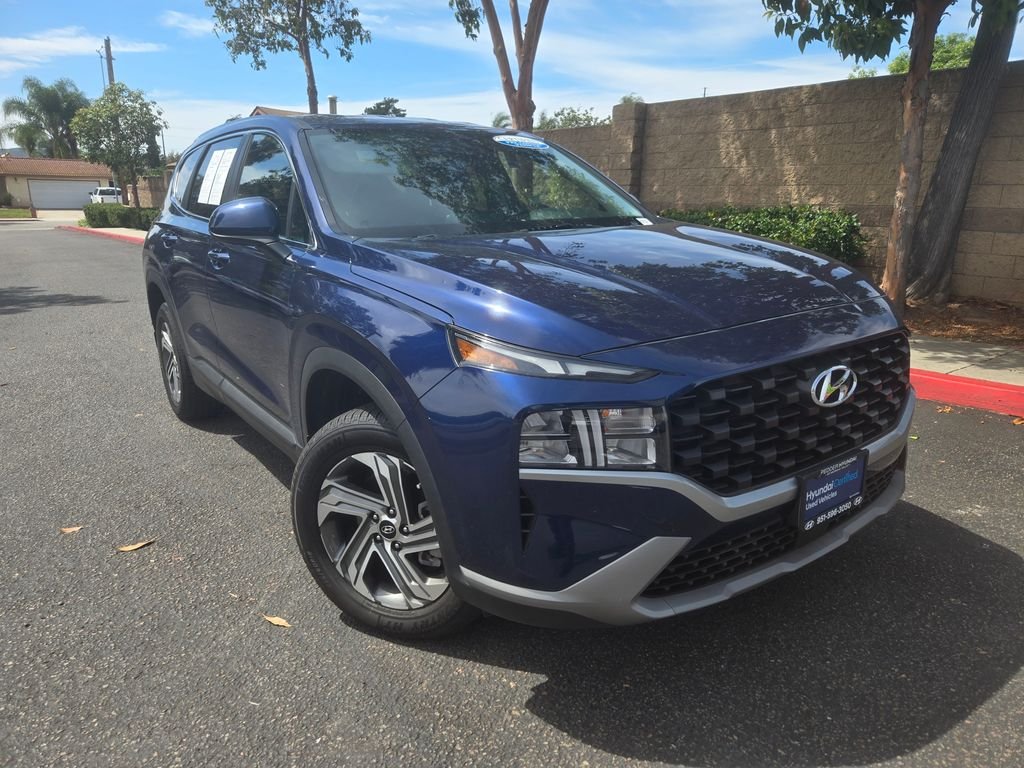 Used 2023 Blue Hyundai SE image 3
