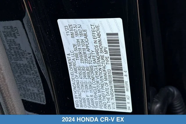 2024 Honda CR-V EX - Photo 32