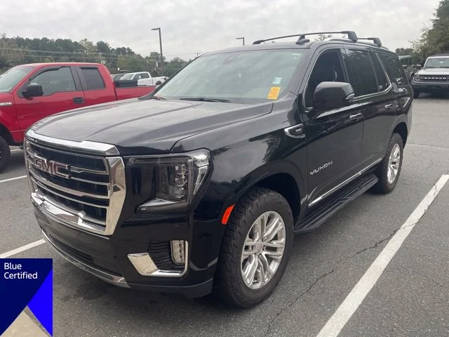 Certified Used 2022 Black GMC SLT image 1