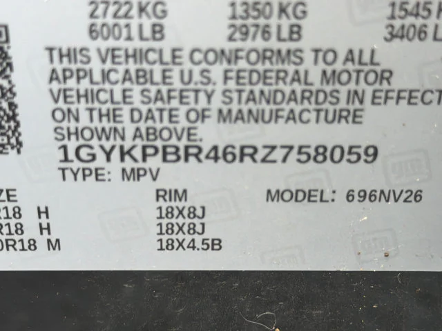 Used 2024 Stellar Black Metallic Cadillac Luxury image 34
