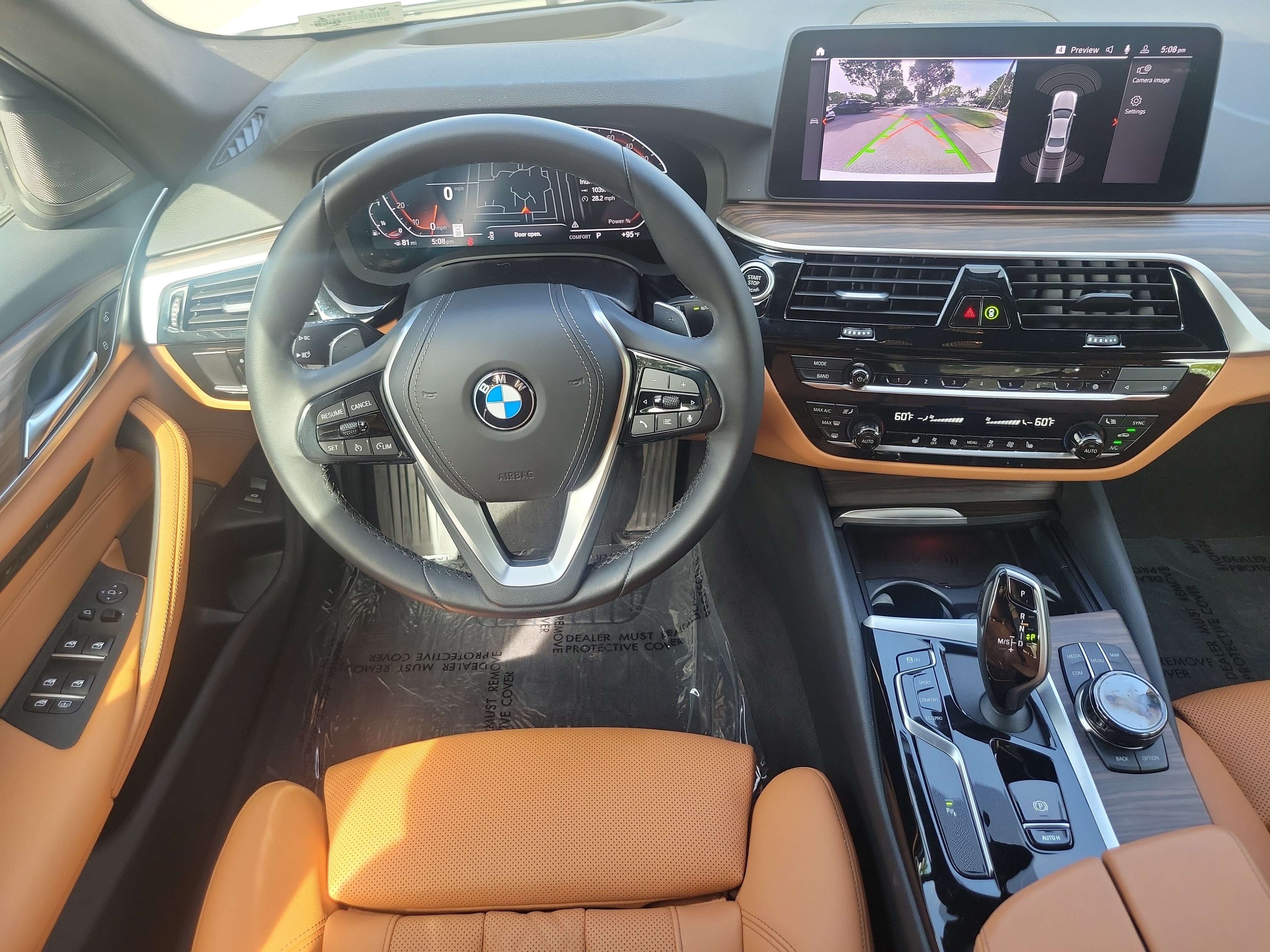 Certified Used 2023 Mineral White Metallic BMW 540i image 15
