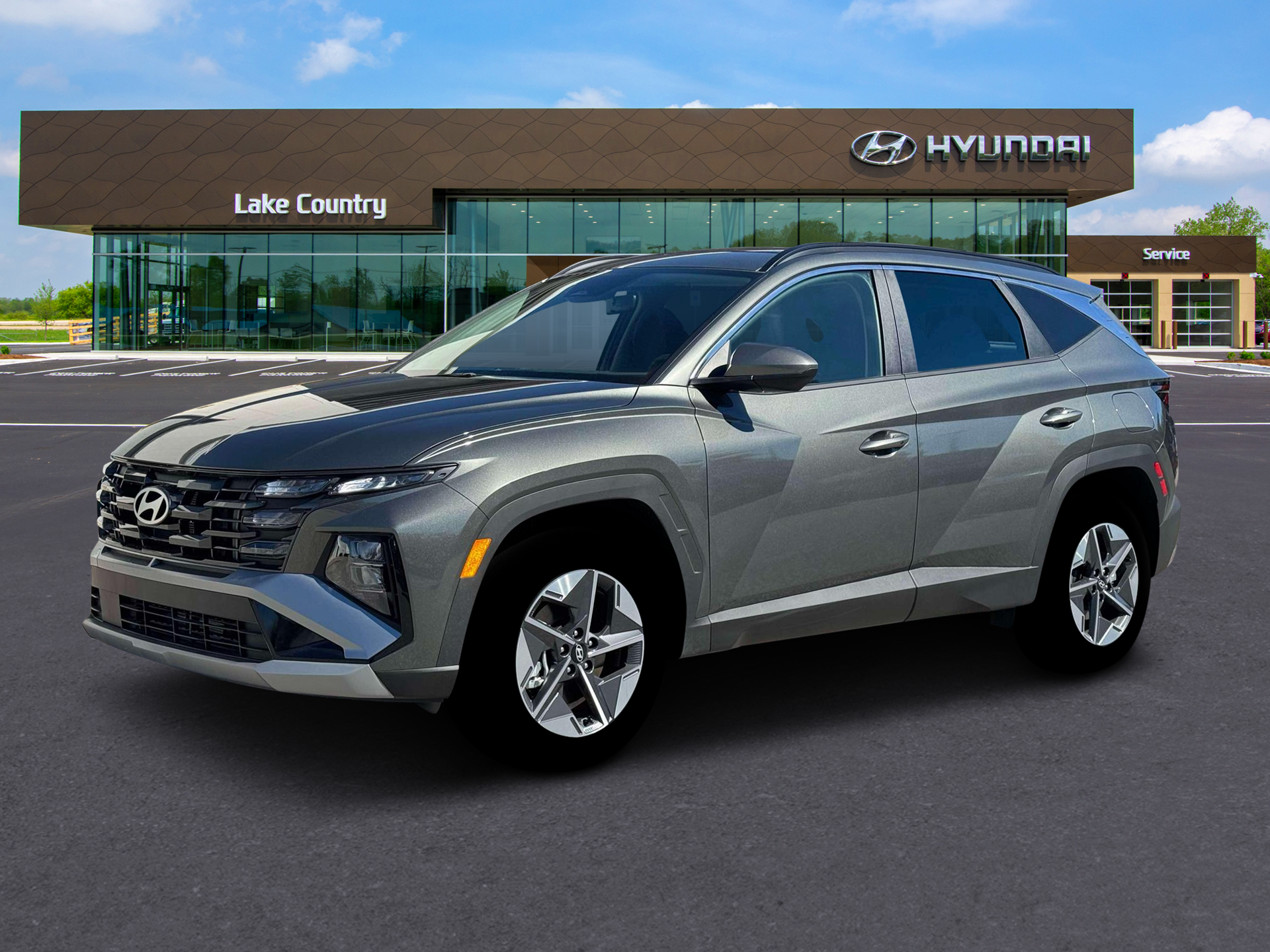 New 2026 Gray Hyundai SEL AWD image 2