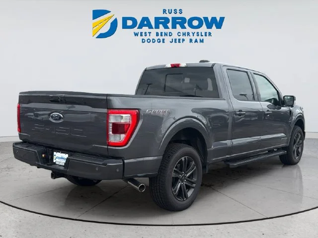 Used 2022 Gray Ford Lariat image 5