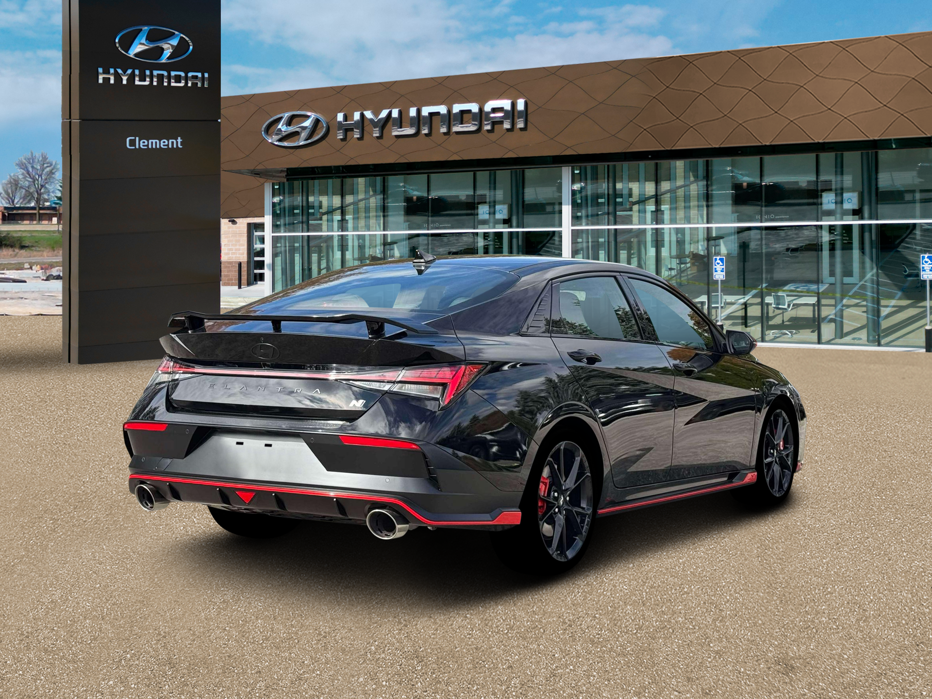 New 2026 Black Hyundai Sedan image 7