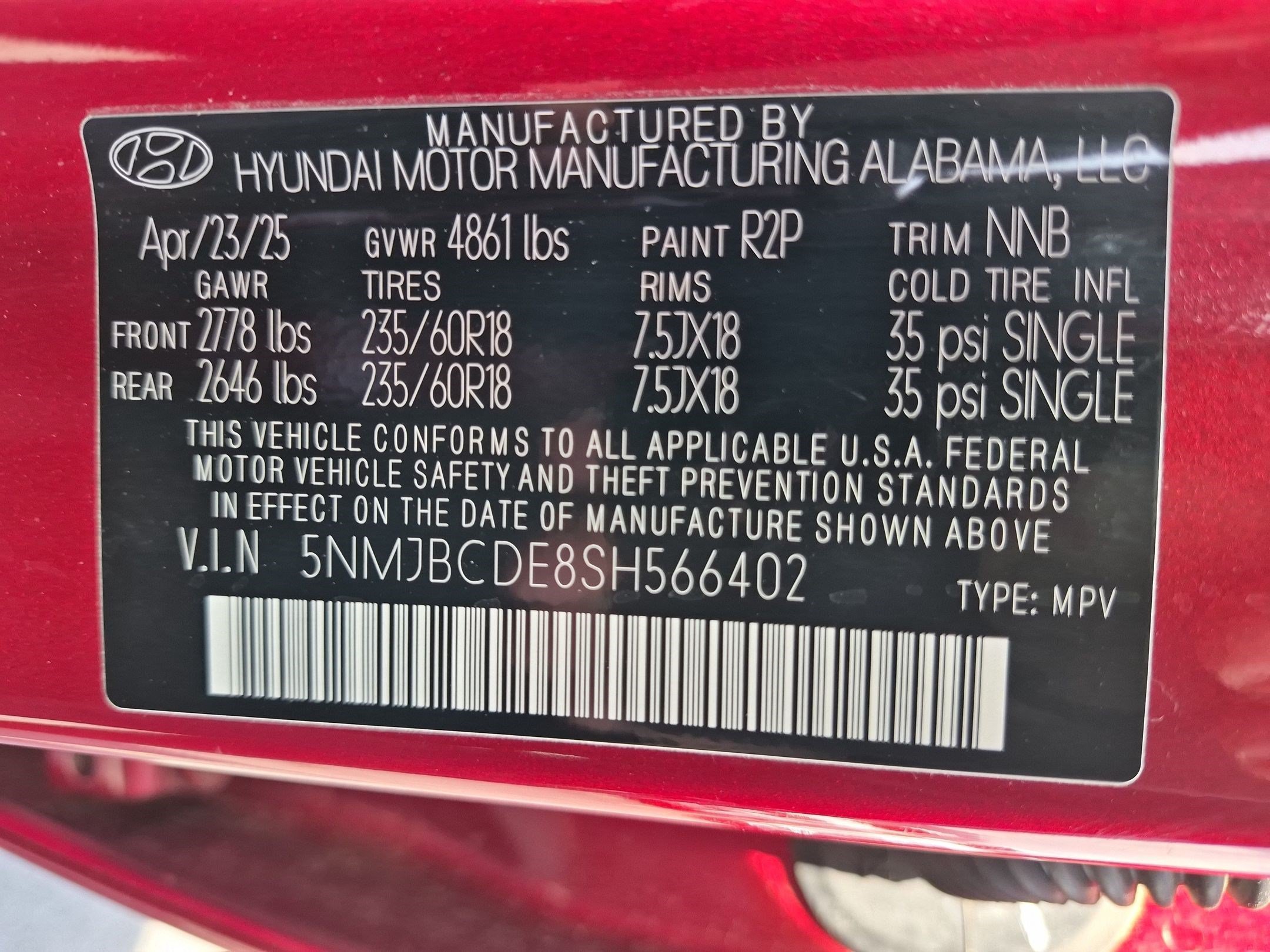 2025 Hyundai Tucson SEL - Photo 33