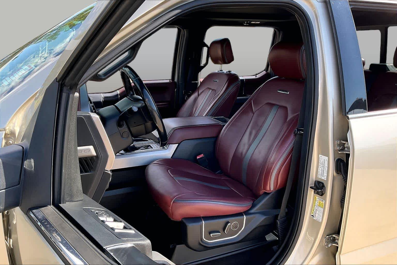 Used 2018 White Gold Ford Platinum image 8