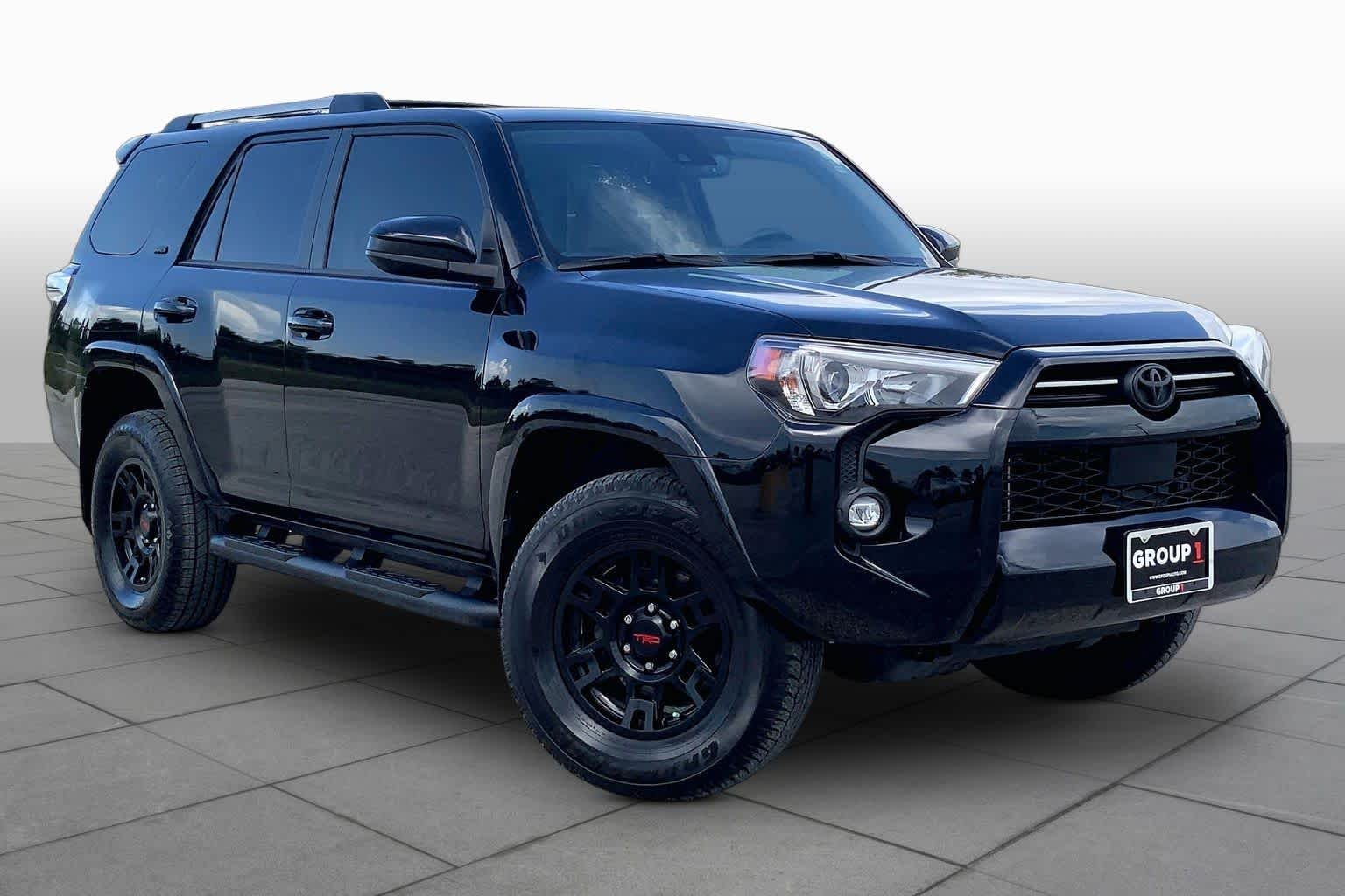 Used 2023 Midnight Black Metallic Toyota SR5 image 3