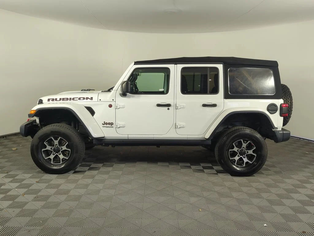 Used 2019 White Jeep Unlimited Rubicon image 7