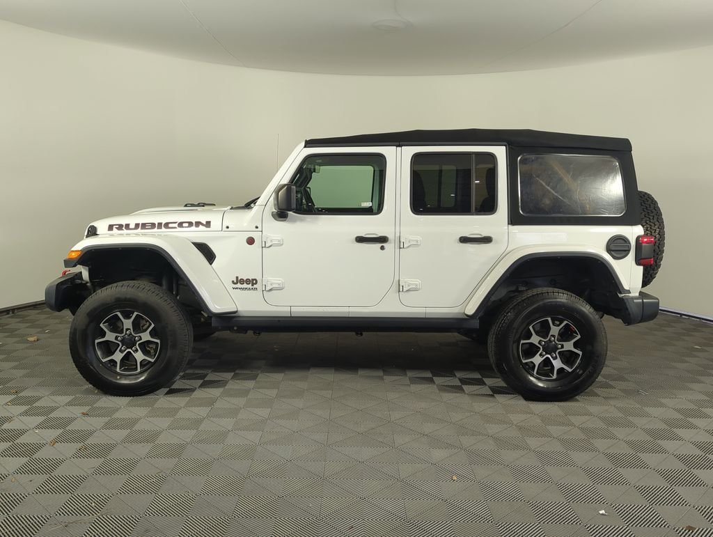 Used 2019 White Jeep Unlimited Rubicon image 7