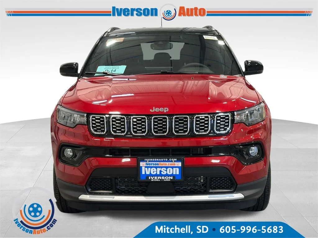 New 2026 Red Hot Pearlcoat Jeep Limited image 2