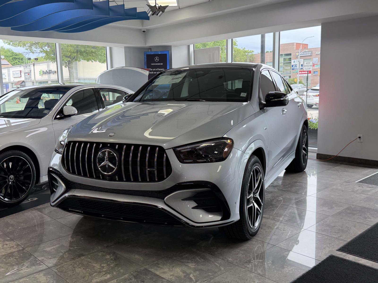 New 2026 Cirrus Silver Metallic Mercedes-Benz AMG® GLE 53 4MATIC+ Coupe image 45