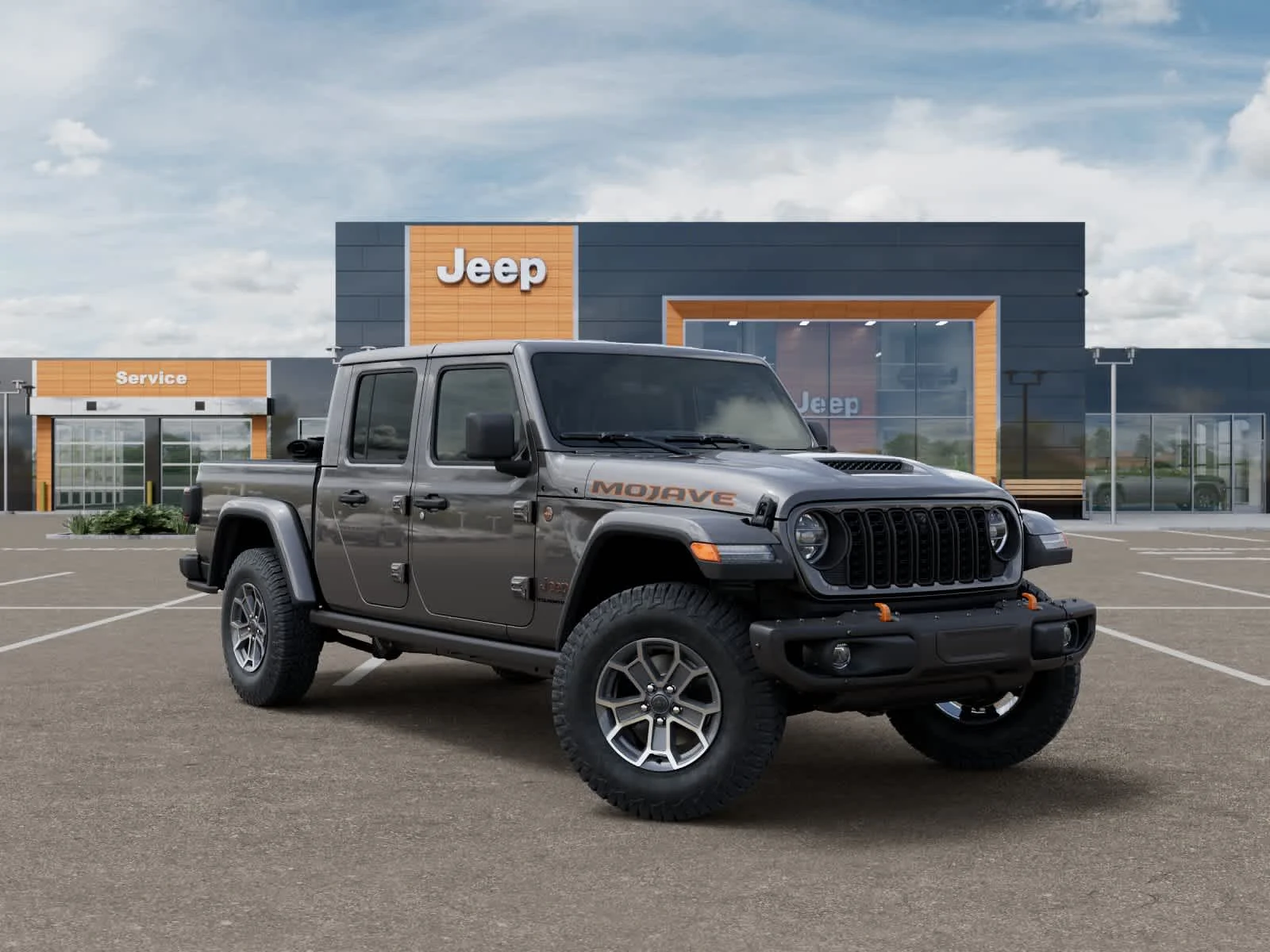 New 2027 Granite Crystal Metallic Clearcoat Jeep Mojave X image 5