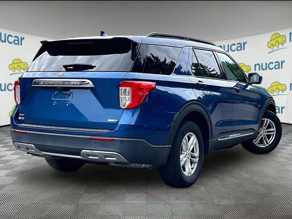 Used 2020 Blue Ford XLT image 6