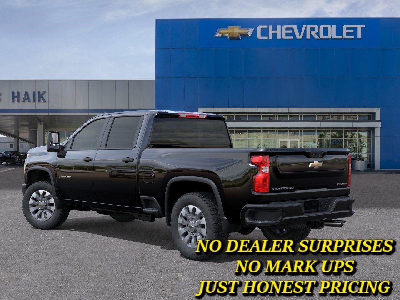New 2026 Black Chevrolet Custom image 3