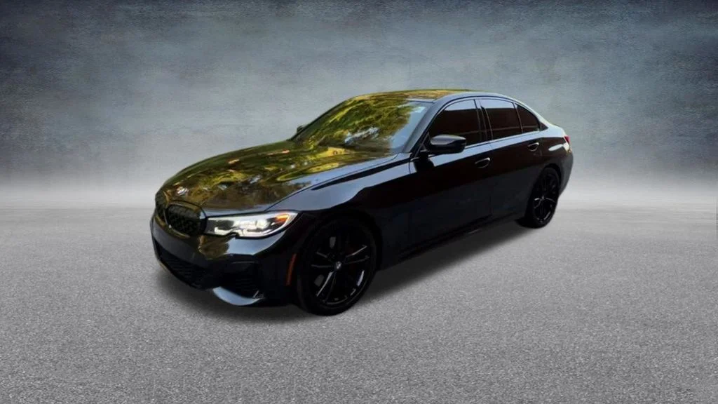 Used 2021 Black BMW M340i xDrive image 10