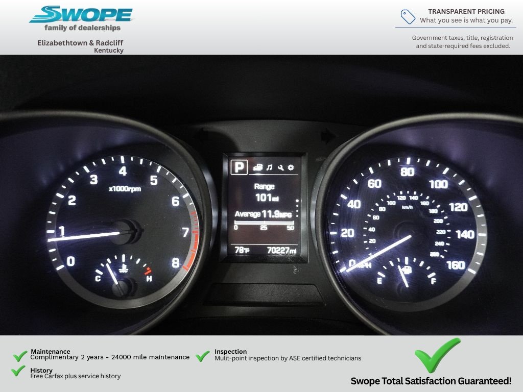 Used 2017 Frost White Pearl Hyundai 2.4L image 17