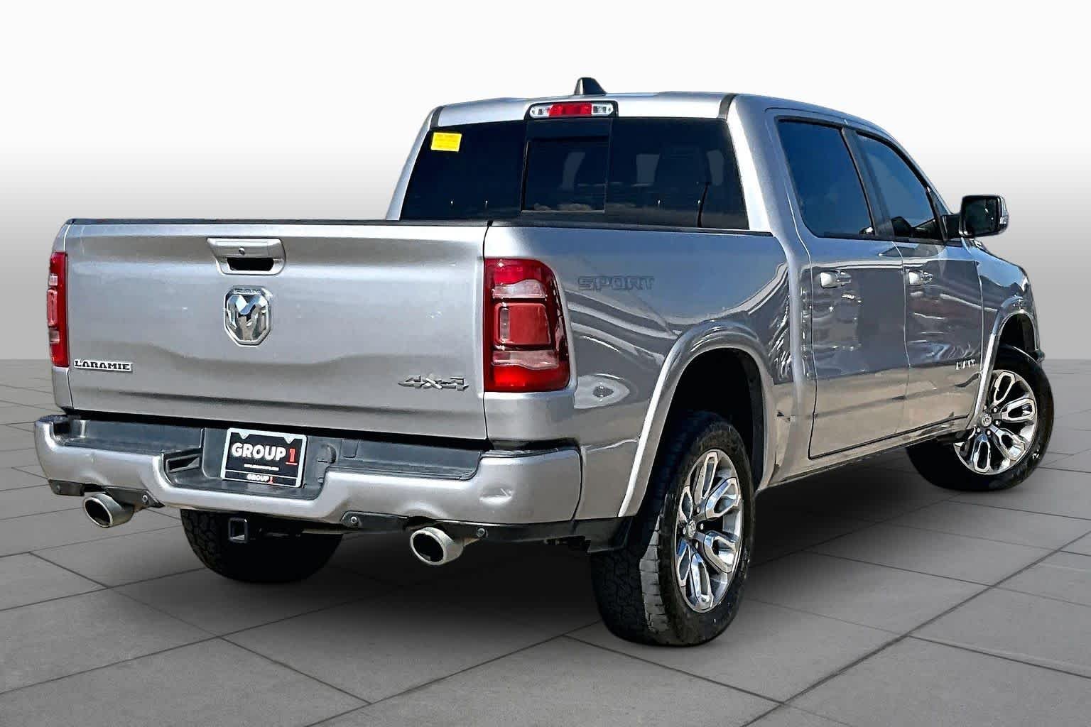 Used 2020 Billet Silver Metallic Clearcoat Ram Laramie image 13