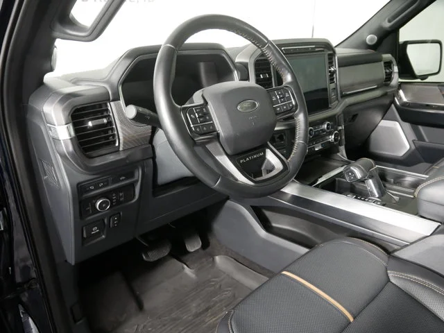 Used 2022 Antimatter Blue Metallic Ford Platinum image 10